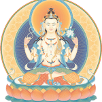 Ceremonia de Poua oraciones Avalokiteshvara
