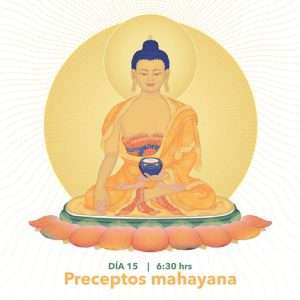Toma de preceptos Mahayanas