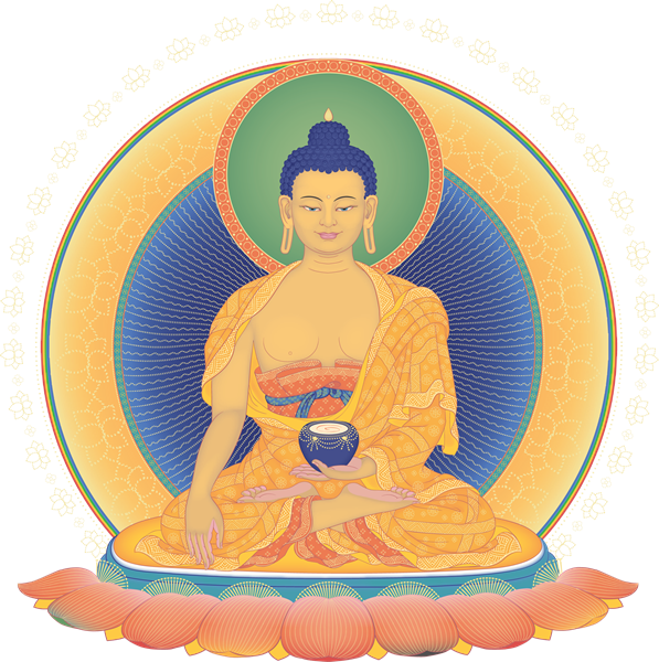 Buddha Shakyamuni 3 transparent