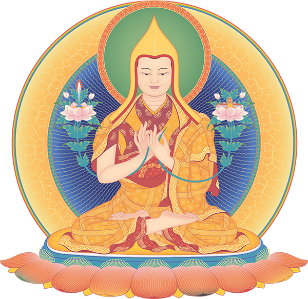 Je Tsongkhapa 4 transparent