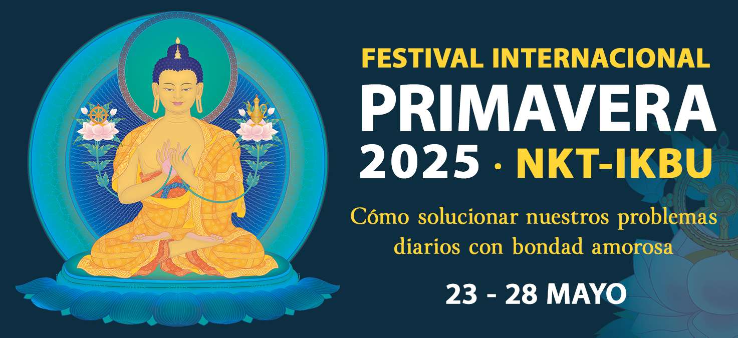 Festival Internacional de Budismo Kadampa. Primavera 2025.