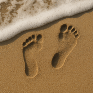 20250708 1044 Huellas en la Playa simple compose 01jzmk930ce9gvq4zcexcddexr